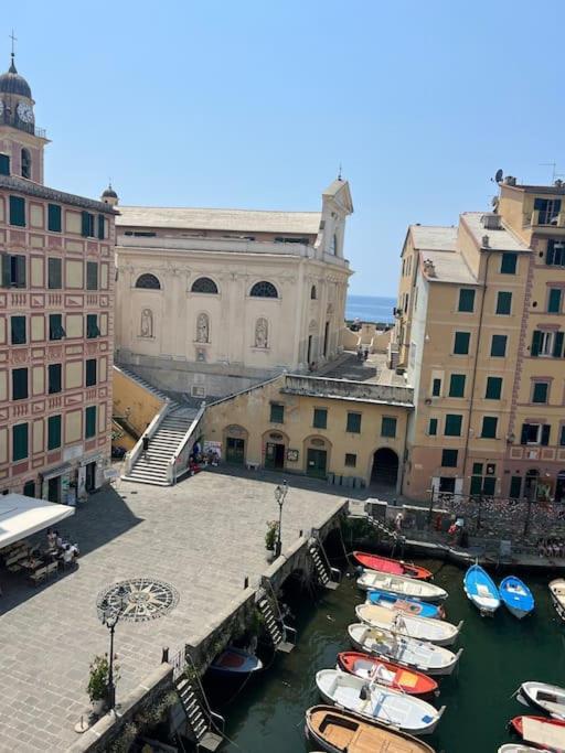 Attico Sul Porticciolo Antico Di Camogli Apartman Kültér fotó